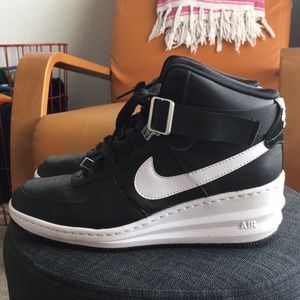 Nike Lunar Sky Hi Platform Wedge Sneakers